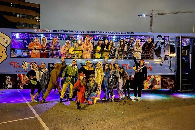 2 Hour Party Bus with Bartender and DJ 21+ - Public bus crowd energy: mixing groups up to 35
