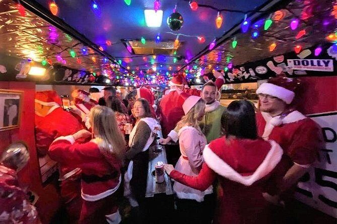 2 Hour Party Bus with Bartender and DJ 21+ - Open-air comfort: dress for weather, not for comfort marketing
