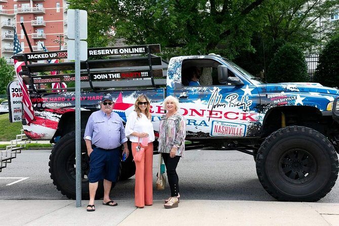 90-Minute Monster Truck Joyride City Tour of Nashville - Nissan Stadium and the Bicentennial Capitol Mall State Park area