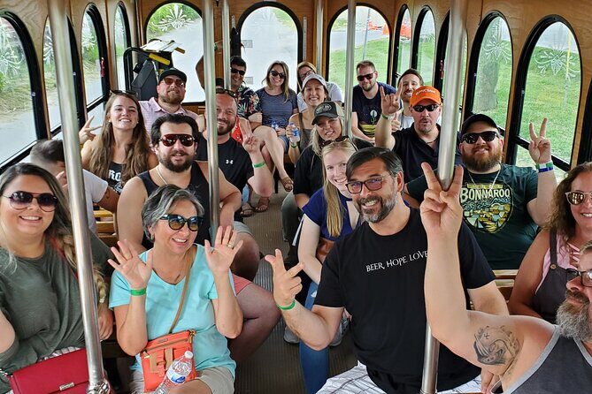 Brewery Hop-On Hop-Off Trolley Tour of Nashville - What the ride is like: a vintage trolley made for hanging out