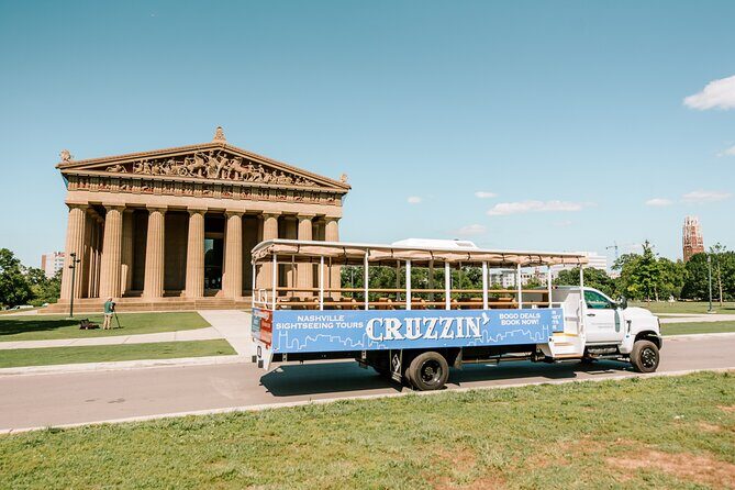 Cruzzin' Nashville Narrated Sightseeing Tour by Open-Air Vehicle - The 90-minute narrated ride: what you’ll actually see