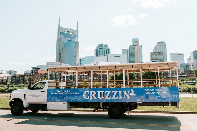 Cruzzin' Nashville Narrated Sightseeing Tour by Open-Air Vehicle - Price and value: is $39.95 worth it?