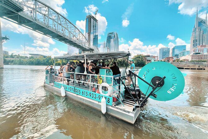 Downtown Nashville Pedal Pontoon Boat Cruise with Captain - Key Things That Make This Nashville Pontoon Cruise Worth It