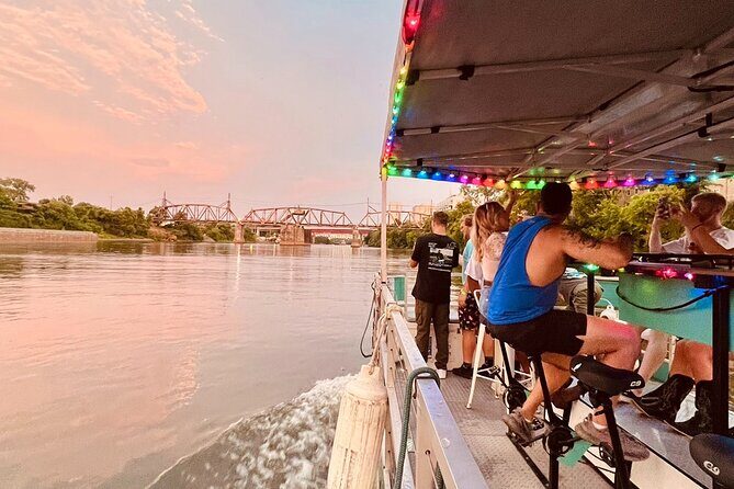 Downtown Nashville Pedal Pontoon Boat Cruise with Captain - Comfort Perks That Make It Feel Like a Real Outing