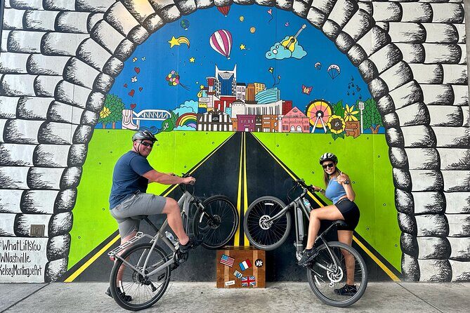 Downtown Nashville's Hidden Gems E-bike Tour - A smooth way to sample downtown Nashville in 2.5 hours