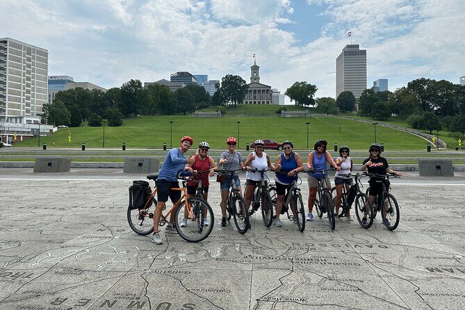Downtown Nashville's Hidden Gems E-bike Tour - First Horizon Park and the game-day vibe nearby