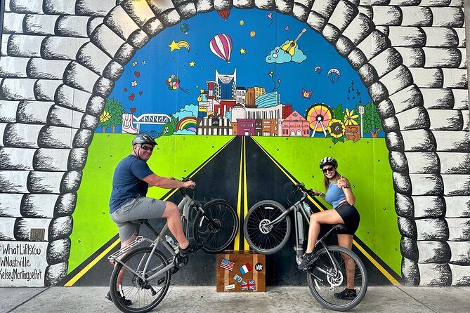E-bike Mural Tour of Nashville - How the e-bike changes a Nashville mural tour