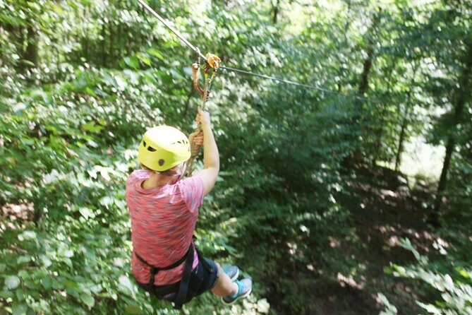 Fontanel Zipline Forest Adventure at Nashville North - Ziplining Through the Old-Growth Forest Near Whites Creek