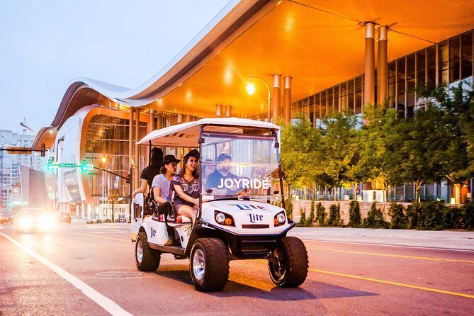 Murals of Nashville Instagram Tour by Golf Cart - Starting point on 9th Ave S and what the first minutes feel like
