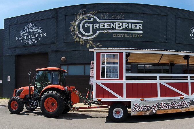 Narrated Sightseeing Tractor Tour of Nashville - The Gulch: where the city keeps changing