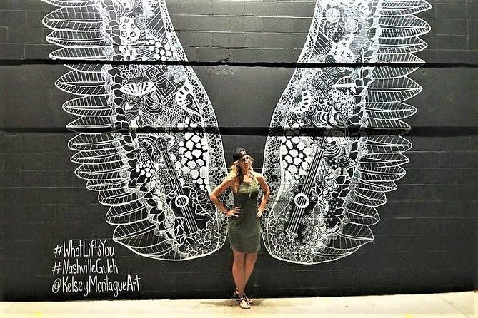 Nashville Combo Tour: Sightseeing, Murals & Brewery/Distillery - Nashville in three parts: golf cart sights, murals, spirits