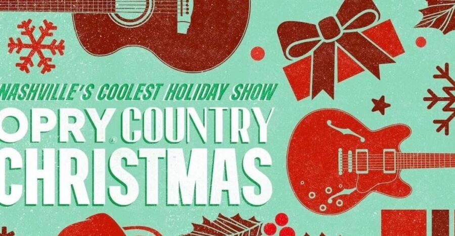 Nashville: Country Christmas Music Show at the Opry House - Inside the Grand Ole Opry House winter wonderland