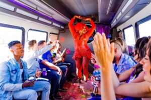 Nashville: Drag Queen Party Bus w/Games, Dancing & Drag Show - The Meet-Up Point: Where the Night Starts on Church Street
