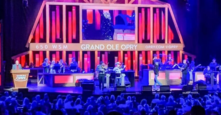 Nashville: Grand Ole Opry Show Ticket - The timing you should build your evening around