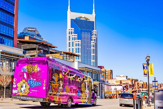 Nashville Party Bus with Drag Queen Hosts & Live Performances - Meeting at 1517 Church St and starting at Tribe