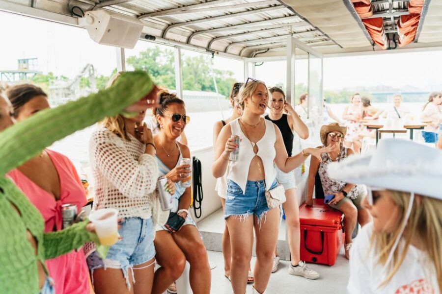 Nashville: Pontoon Party Cruise with a Captain - Space, seating, and the “party bus” vs “boat” feeling