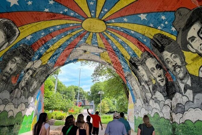 Open-Air Minibus Sightseeing Tour of Nashville - The Broadway-area stories: where music, murals, and street history connect