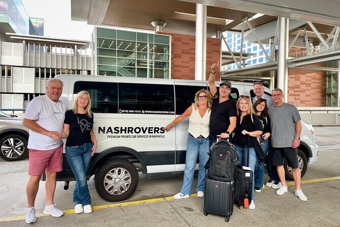 Private Nashville Airport Shuttle to Downtown Fast and Easy - From Gate to Front Door in About 35 Minutes