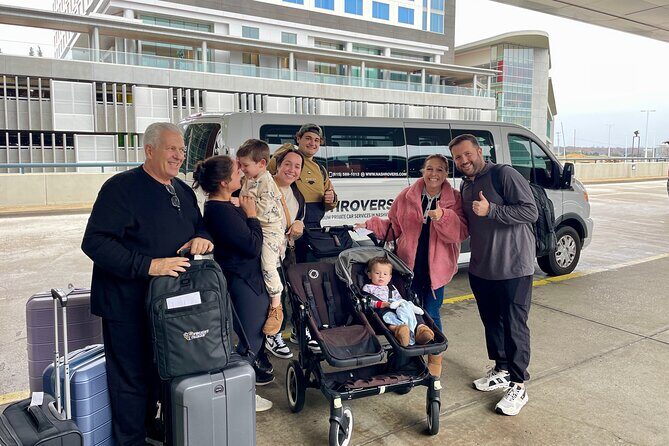 Private Nashville Airport Shuttle to Downtown Fast and Easy - Driver Updates and Mobile Ticket: Less Guessing After You Land