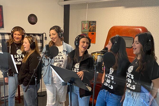 Private Recording Studio Experience in Downtown Nashville - The recording session: how the engineer turns you into the star