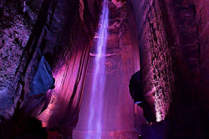 Ruby Falls and Rock City Daytrip from Nashville - Ruby Falls: A Glass-Front Descent to a 145-Foot Underground Waterfall